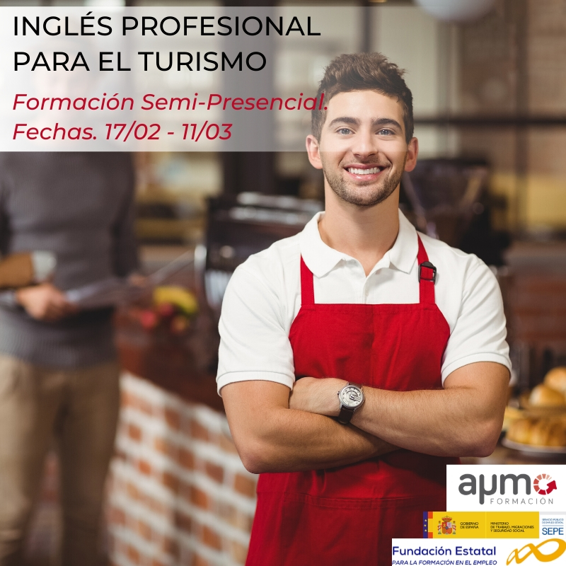 curso gratuito ingles profesional para el turismo